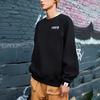 Li Ning Bestickter Lockerer Pullover Lässiges Sweatshirt Herren Sweatshirt Schwarz AWDRA37-1