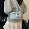 Lychee Pattern Red Bag Women's New Trendy Retro Mobile Phone Bag Versatile Shoulder Messenger Bag Wedding Bag