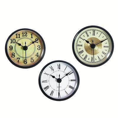 Quartz Clock Insert Arabic Roman Numeral Display Easy To Install High Quality
