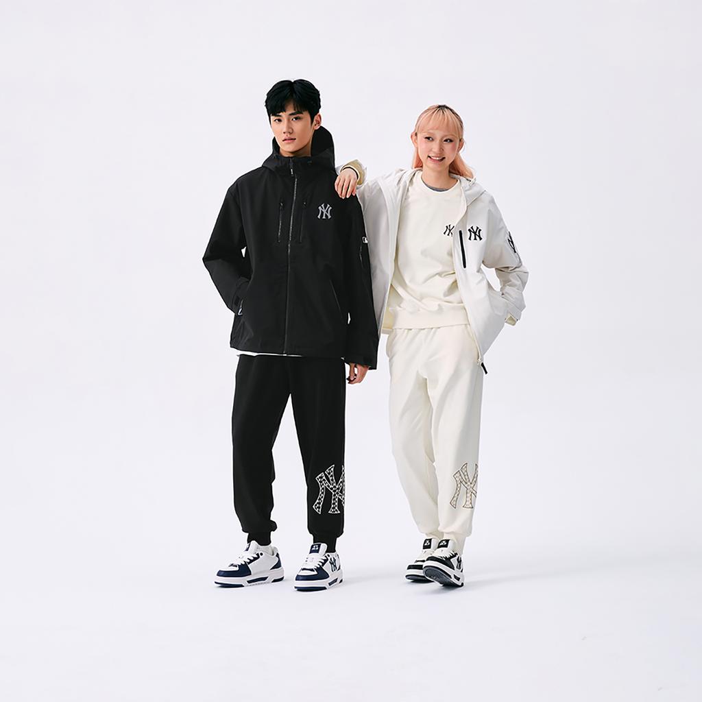 New MLB New York Yankees Basic Collection SS25 Jacket Unisex Black 3AWJB0351-50BKS