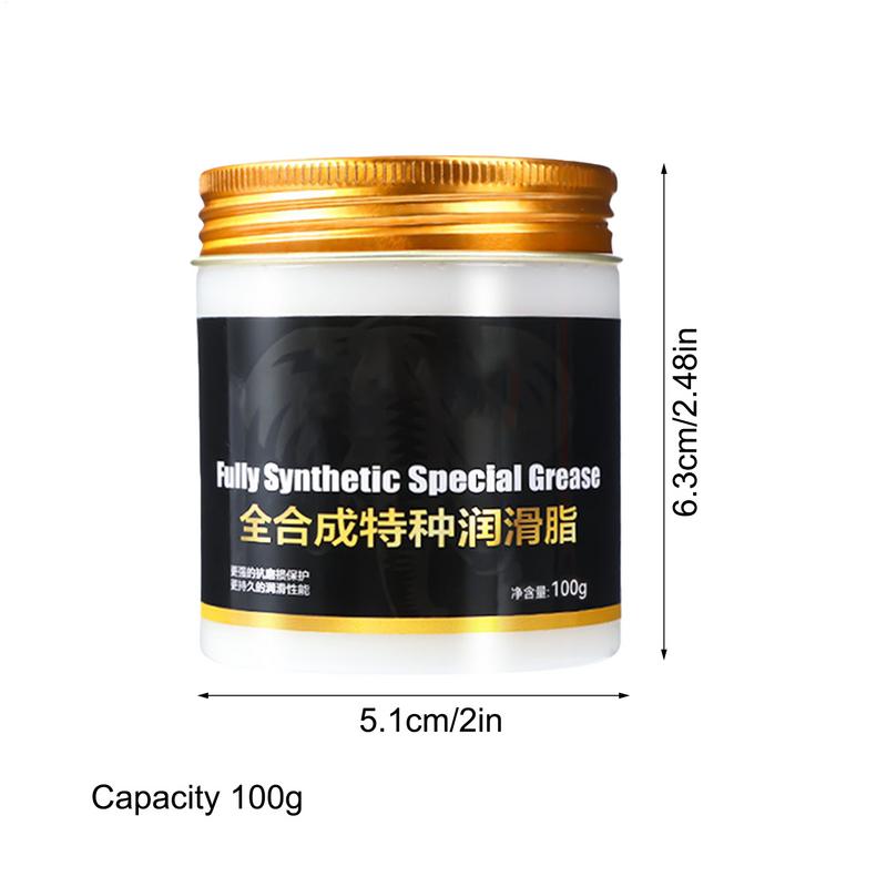 100g Car Part Silicone Grease Lubricant Auto Sunroof Track Lubricating Grease For Door Mechanical Maintenance Eliminate