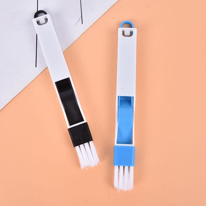 2 In1 Multipurpose Window Cleaner Groove Brush Household Keyboard Folding Tool