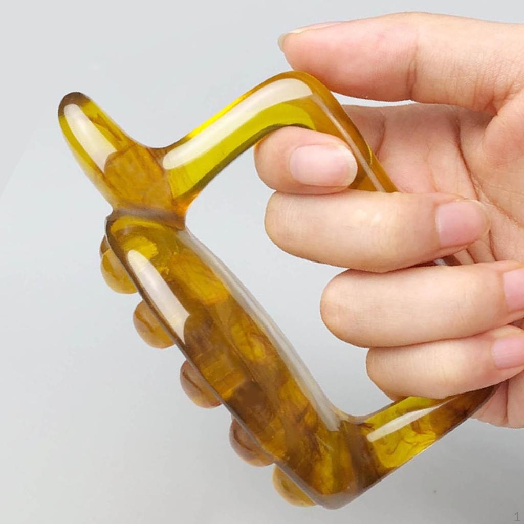 Body Massage Tool, Brush, Resin Fascia Cellulite Massager, Back Massager