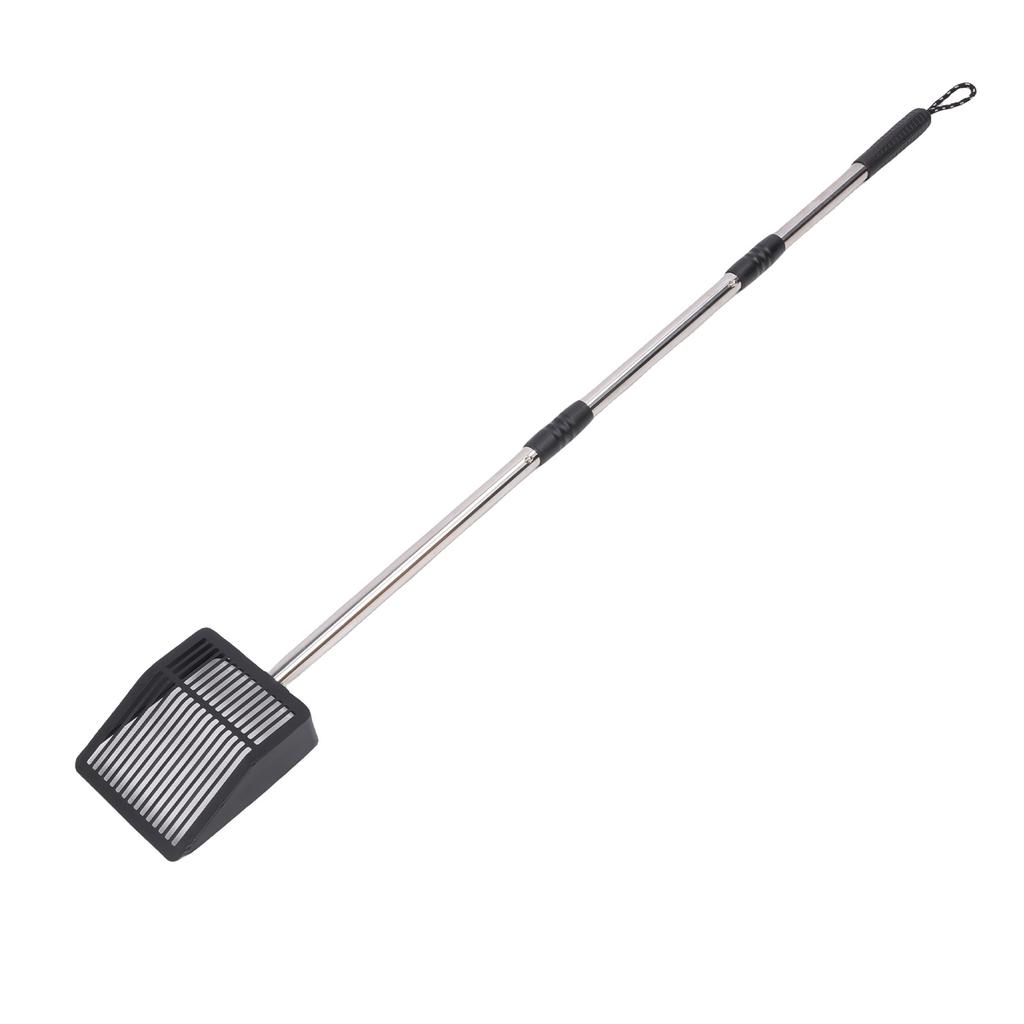 Cat Litter Scoop Stainless Steel PP Long Handle Non Stick Cat Litter Chicken Poop Scooper