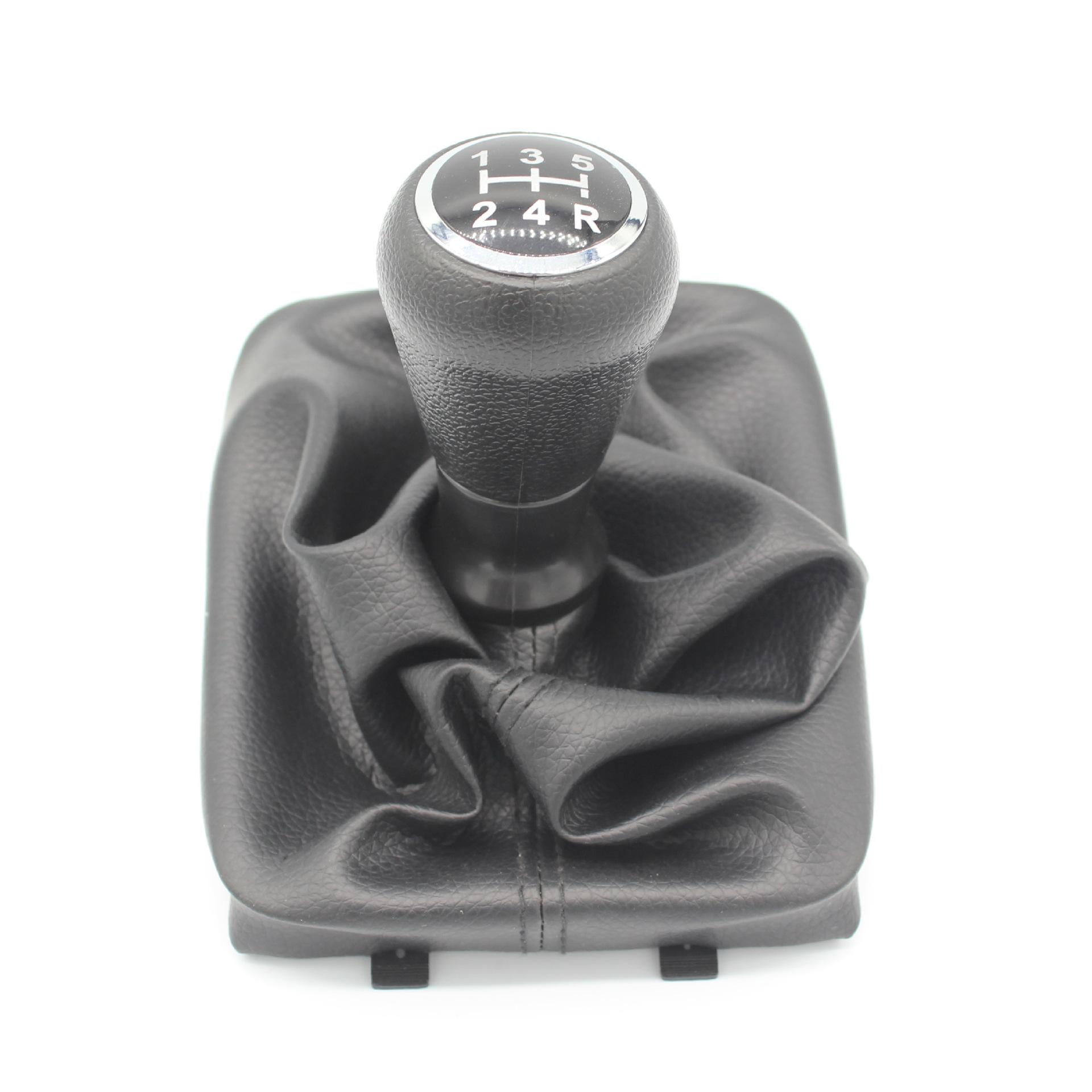 Auto parts are suitable for logo 206 gear lever handball shift dust cover integrated dust cover black supply gear head