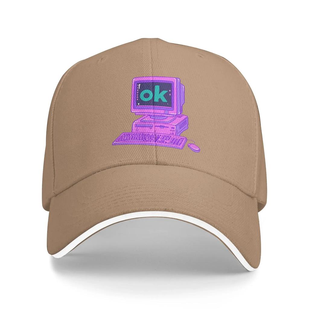 Summer Radiohead Baseball Cap Ok Computer Hunting Camping Classic Print Sun Trucker Hat Men Women High Quality Baseball Caps