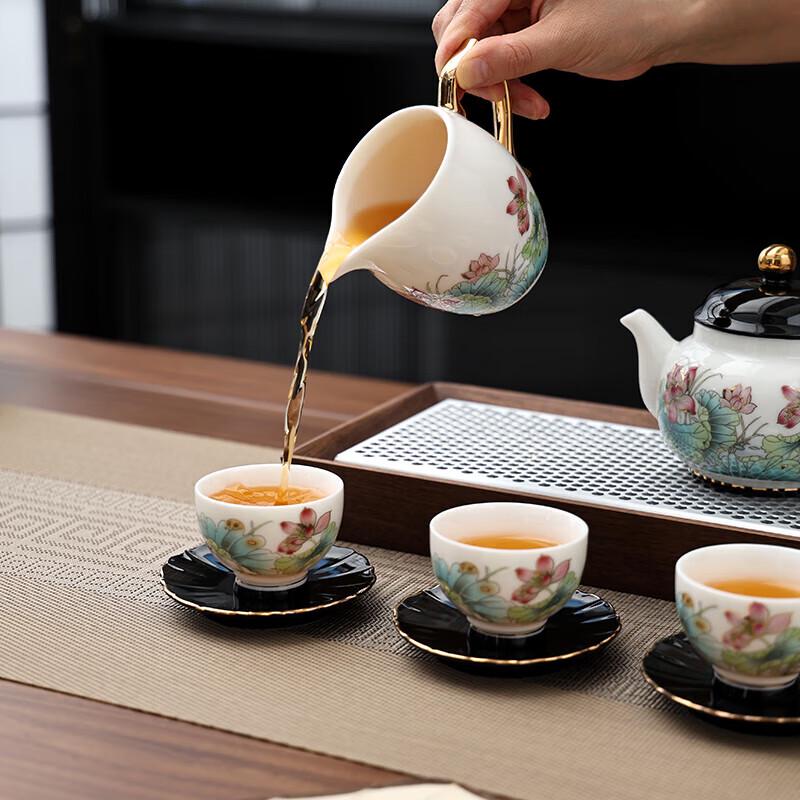Elegant Ceramic Tea Set