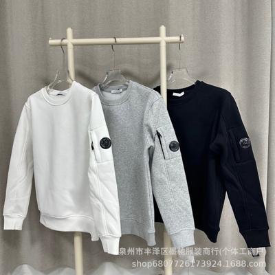 Sweatshirts pour Couple Col Rond Couleur Unie Décontracté Polaire Pullover Jeunes Hommes