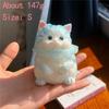 Animal Kawaii Plush Angel Cat Relieve Anxiety Toy Soft Slow Rising Squeeze Desktop Ornamen Fidget Sensory Toy For Kid Adult Gift