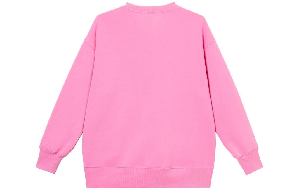 Nike Sweatshirts Women's Pink Crew Neck Moderate Plus Size FZ4271-675