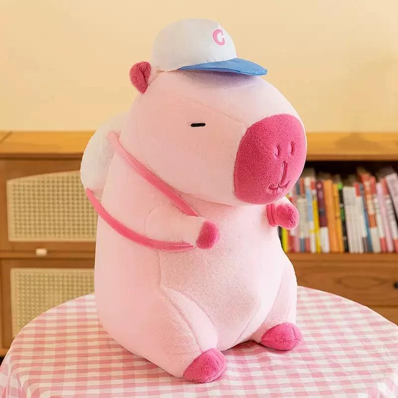 22-30CM Kapibala Capybara Plush Toy Internet Celebrity Capybara Jun Doll Ugly Cute Doll Guinea Pig Doll Boys Girls Anime Kawaii