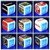 Alarm Printing Roblox Glowing Led Color Change Digital Colorful Luminous Clock