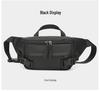 Men's Trendy Waterproof Crossbody & Waist Bag - Functional, Versatile Workwear & Sports Shoulder Bag