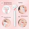 EMS Microcurrent Face Lifting Device Red Light Therapy Facial Wand Eye Neck Massager Skin Tightening Anti Wrinkle Beauty Tool