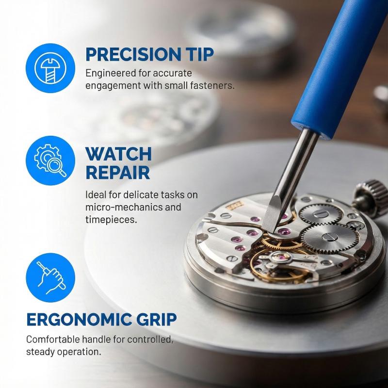 Watch Repair Pry Knife Tool for Case Back Opening and Battery Replacement
