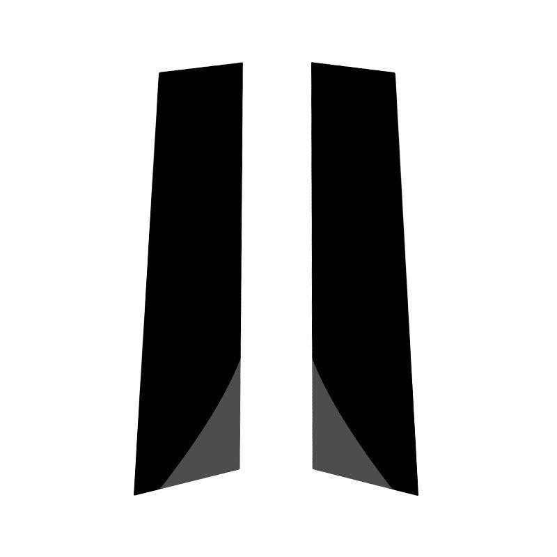 

Mercedes-Benz A-Class 04-11 Window Trim Pillar Protective Black Sticker - Hot Sale Black Glossy