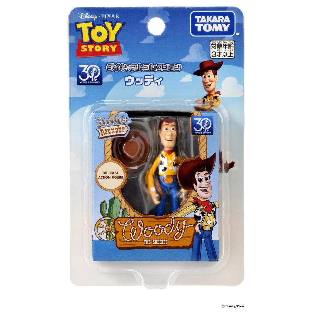 TAKARA TOMY Toy Story 30th Anniversary Diecast Collection Woody