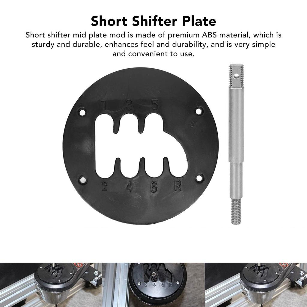 Shifter Plate Mod Professional Short Shifter Mid Plate Mod with 95mm Lever TH8A Gear Accessories