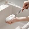 Stainless Steel Cup Brush Bottle Brush Scrubber with   Handle with Hanging   for Cleaning Wine Glasses, Tumblers and