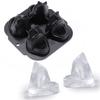French Bulldog Ice Mold - 3D Silicone Dog/Shark/Cat/Owl Shape Ice Tray Fun Animal Shape Popsicle Molds For Whiskey Party Drinks