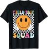 Groovy Smiley Face Field Trip Squad T-shirt