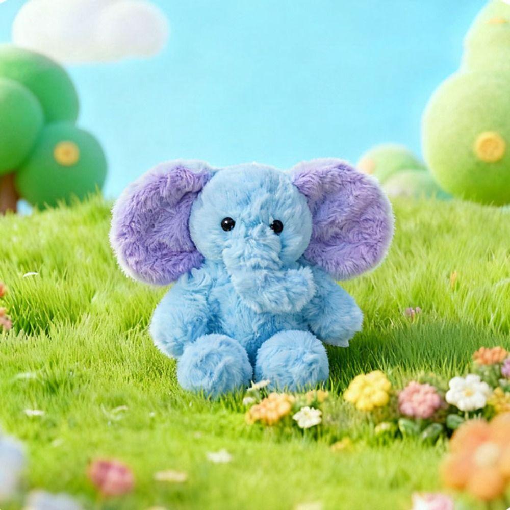 Stuffed Animals Mini Elephant Plush Toys Throw Pillow Elephant Doll  Children Gift