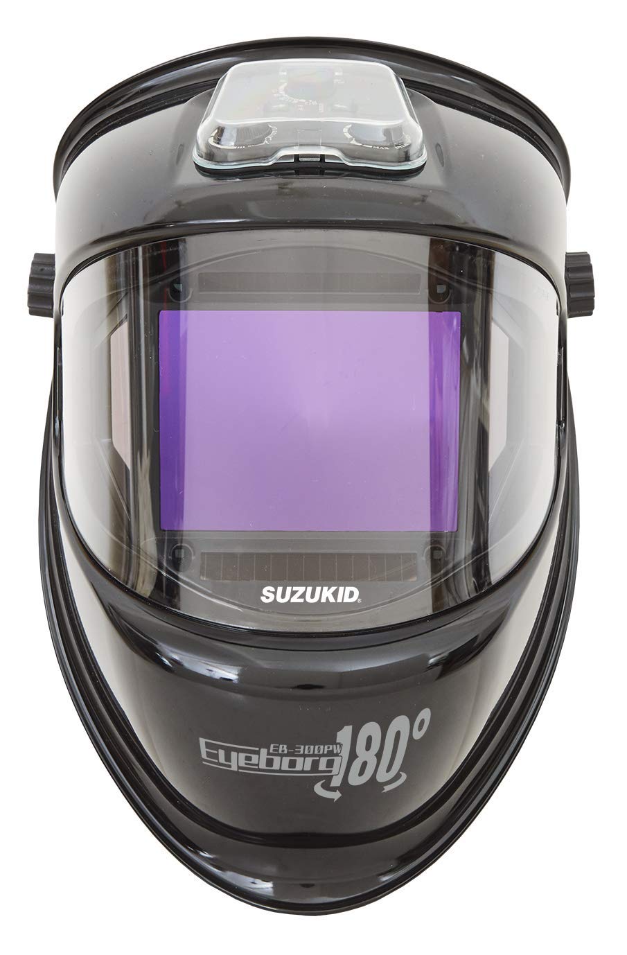 

SUZUKID Liquid Crystal Automatic Darkening Welding Helmet Eyeborg 180° EB-300PW чорний