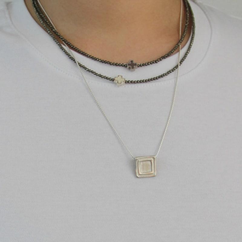 sickfumedot Drizzle Syrup Necklace - Pyrite (6colors)