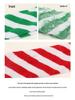 Strumpor för kvinnor, randiga, jul, över knäet, grön twill, europeisk & amerikansk stil