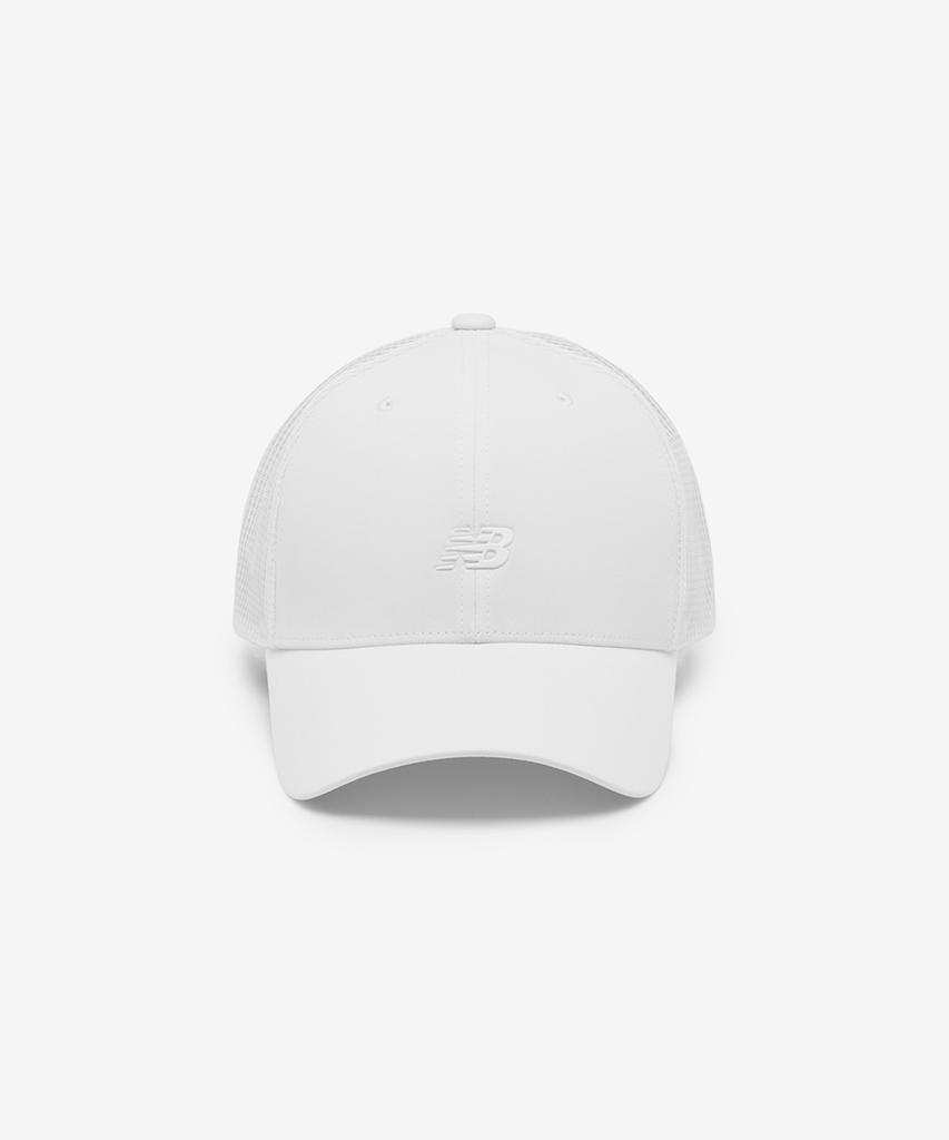 Nyuballanseu Nbgdgf2202 / Frozen Mesh Structure Ball Cap (White)