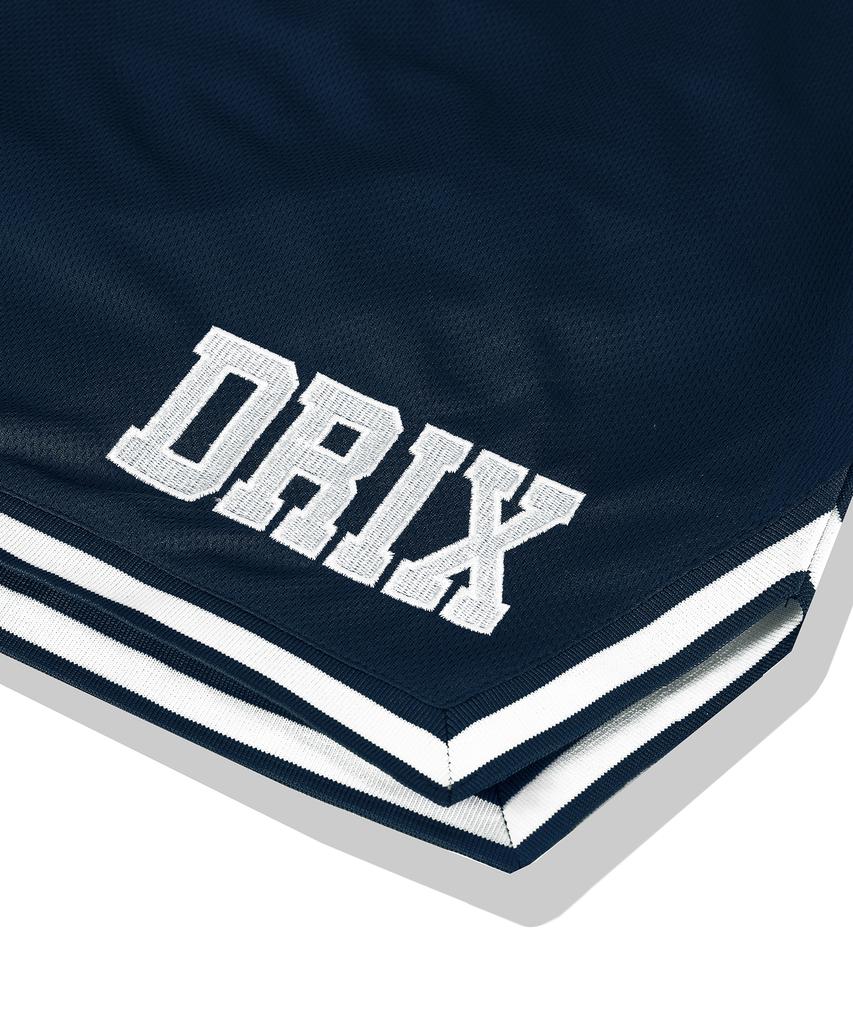 DRIX Rugby Graphic Mesh Bermuda Pants_Navy