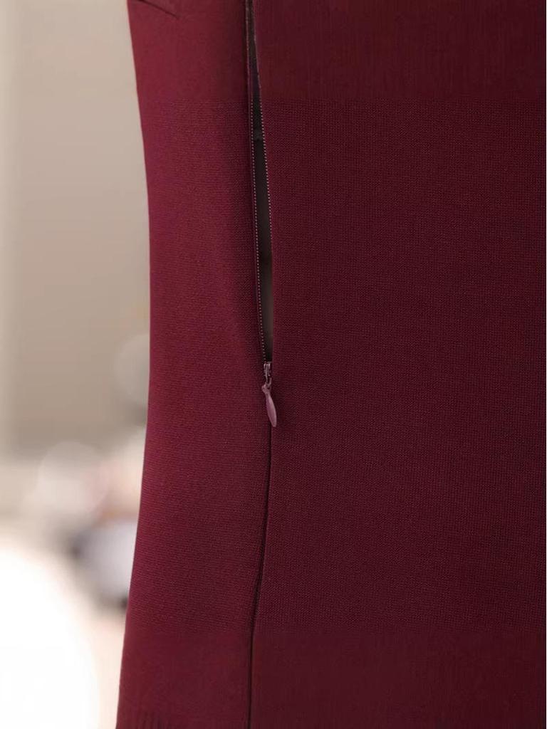 2026 New Style Mother's Wedding Banquet Dress: Elegant Skirt Suit for Middle-Aged and Elderly Women