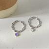 2023 Trendy Heart Shaped Adjustable Finger Ring For Women In Fresh And Style Sweet