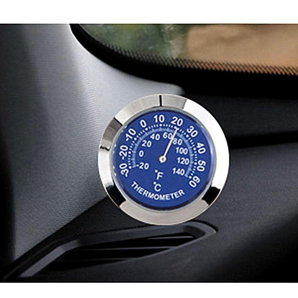 Digitalanzeige Digitales Thermometer Mini-Größe Auto-Lüftungsschlitz-Thermometer Lüftungsschlitz-Montage