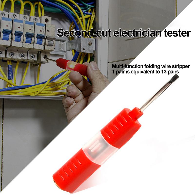 Electrical Wire Strippers Cable Stripping Cutter Multi-function Hand Cable Stripping Crimper Professional Wire Crimping Tool For