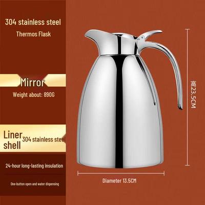 Isolerad kaffekanna i 304 rostfritt stål
