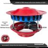 High-Power Anti-Backdraft Chimney Draft Fan & Smoke Extractor for Ventilation