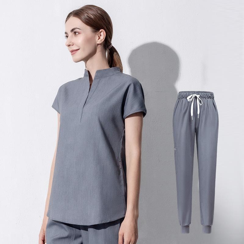 High-end surgical gowns dental operating room hand-washing gowns stretch women's hand-brushing gowns doctor and nurse