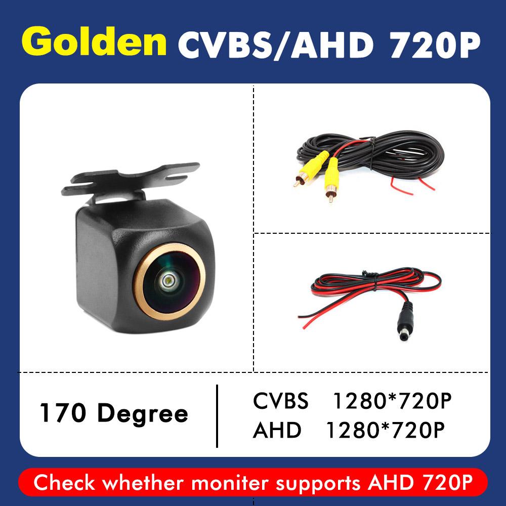 

Камера заднего вида для автомобиля с ночным видением, универсальная резервная камера заднего вида для парковки, водонепроницаемая, широкоугольная, 180°, цветное изображение высокой четкости