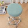 Stretchable Bar Round Stool Cover Thickened Stool Cushion Cover Soft Seat Chair Slipcover