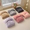 Bedding Set Thicken Velvet Bed Cover Elastic Bed Sheets Set Mattress Cover Winter Milk Velvet Sleeping Mattress Topper