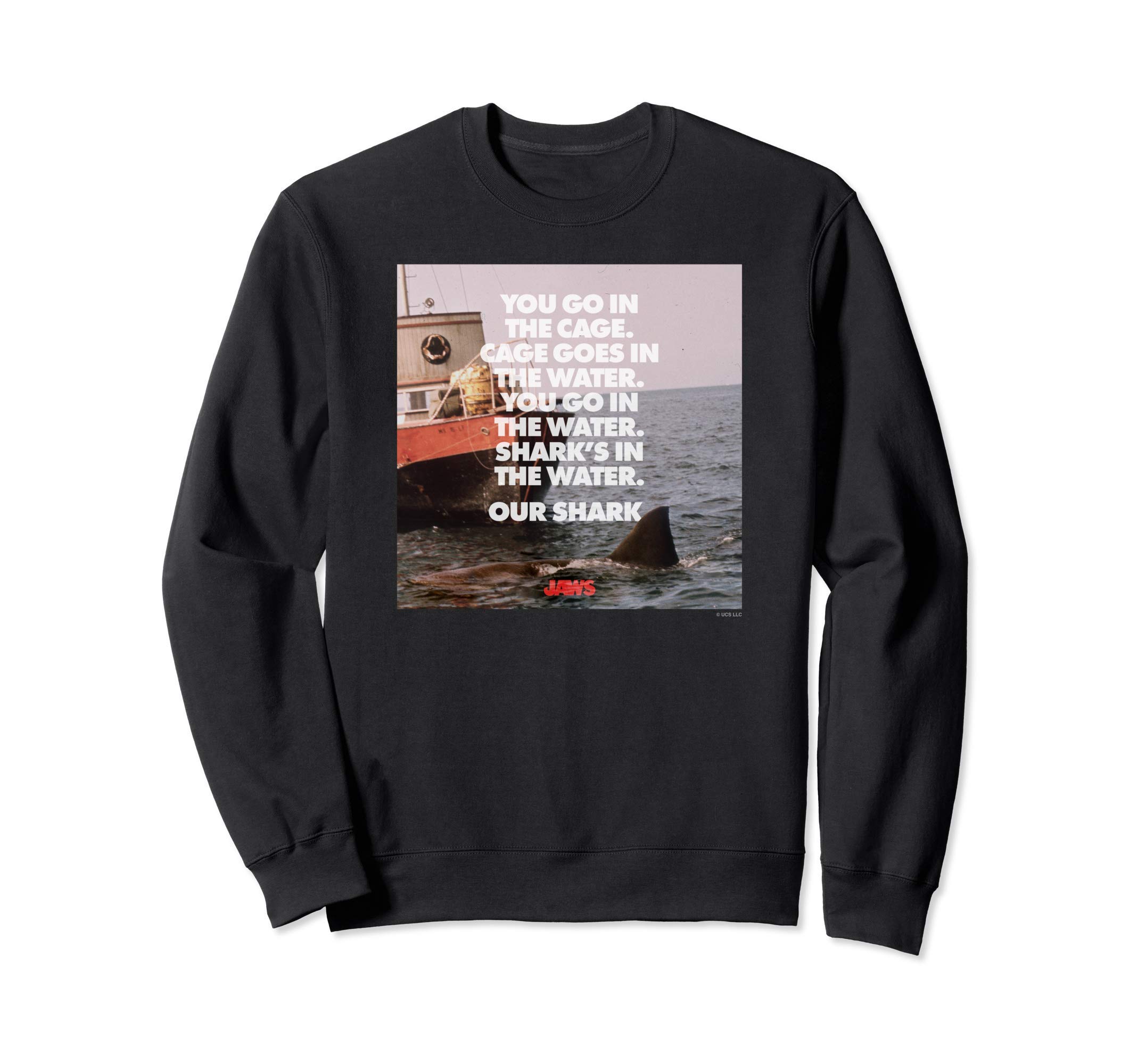 

Jaws Photo Graphic Sweatshirt