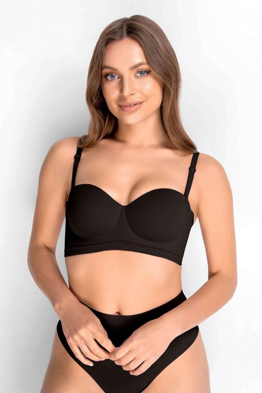 

Бюстгальтер push-up Anabel Arto (90775) 70BC прозорий колір чорний