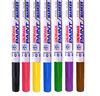 Alcohol-Resistant Snowman Paint Marker 1.0mm, Black & White, Fade-Proof, Low Halogen Touch-Up Pen