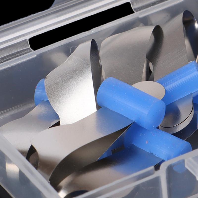 10Pcs Dental Twin Anterior Matrices Matrice Polyester Dentist Matrix Material