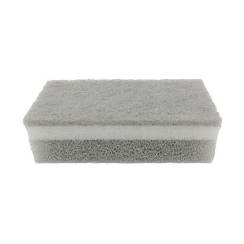 Towa Sangyo Easy Fit Kitchen Sponges for Dishwashing, Slit-Cut, Fits Dishes, Made In Japan, Gray, Approx. 6 X 3.5 X 12 Cm, Set of 5, 13818