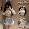 Sex underwear student dress * sexy uniform maid suit small chest shows big pure desire wind cute 1190