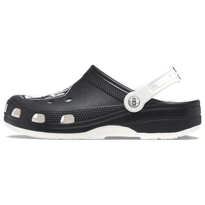 Classic Clog Nba Brooklyn Nets White Black Unisex 208651-103