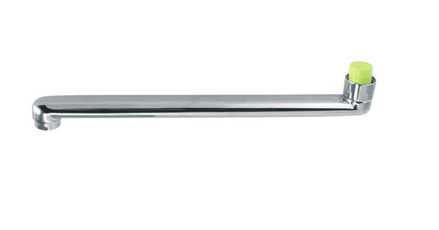 Spout for Wall-Mounted Sink 30cm Chrome