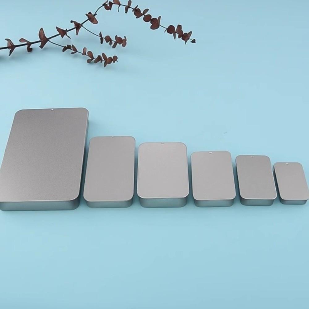 Small Size Push-Pull Tin Box Multi Size Mini Iron Box Sliding Lid Tin Box  Jewelry Storage